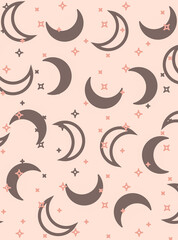 vector seamless pattern with feathers