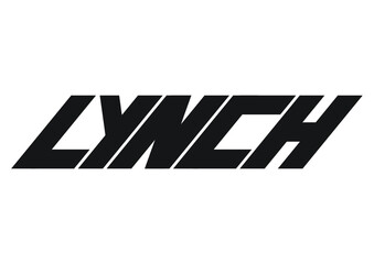 LYNCH logo, Business logo template, Logo concept, Company logo concept, Symple logo concept. Text Logo, Font Designs for a logo.