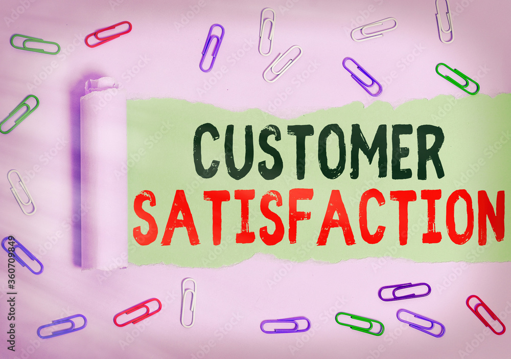 Poster text sign showing customer satisfaction. business photo showcasing number of users whose experience 