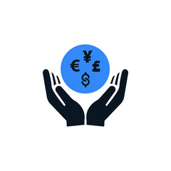 Obraz premium Cash, currency, money, piggy bank, save, save money icon