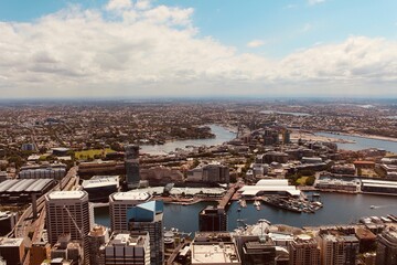 Aerial View Sydney, NSW