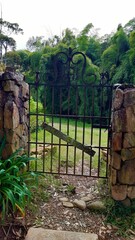 old stone gate