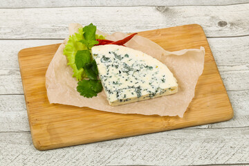 Blue cheese slice