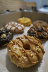 Delicious Doughnuts in a box