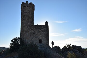 torre de Lodones cerca de Madrid, España