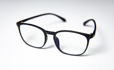 large glasses. isolated on white background