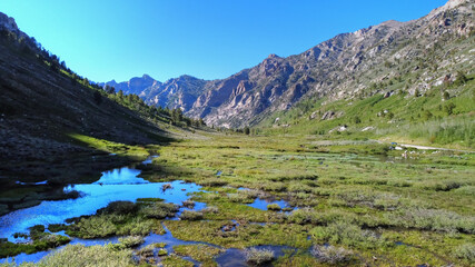 Lamoille Canyon, Ruby Mountains. Elko County - northeastern section of the state of Nevada. USA