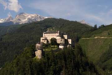 Fototapeta na wymiar The magnificent medieval Hohenwerfen Castle