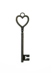 key with heart