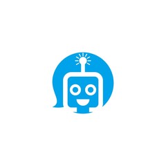 Robot Icon Bot Logo Design