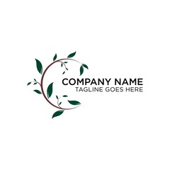 Tree Leaf Leaves Green Natural Logo Design