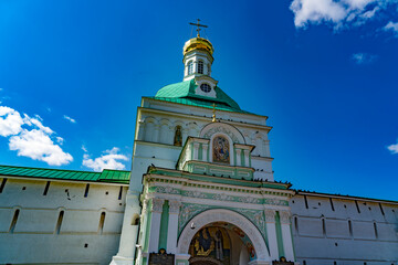 Holy Trinity Lavra of St. Sergius in Sergiev Posad, a small city on Golden ring near Moscow.