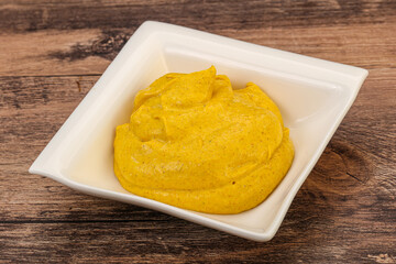 Asian Curry sauce in the bowl