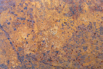 Old Weathered Rusty Metal Texture Useful For Background or Overlay