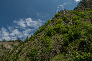 Fototapeta premium clouds over the mountains