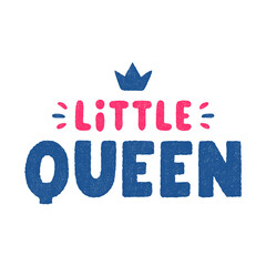 Little queen lettering.