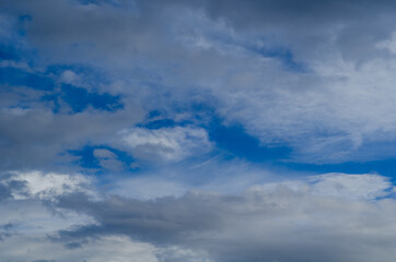 after the rain is scattering clouds