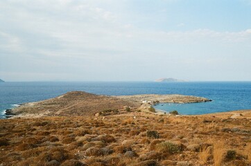 view of the coast of the mediterranean sea