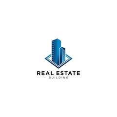 Real Estate Abstract Home Natural Logo Design