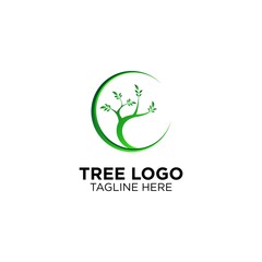 Tree With Root Logo Design