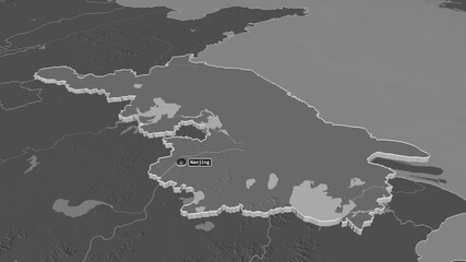 Jiangsu, China - extruded with capital. Bilevel