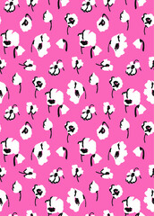 seamless flower pattern, floral print.