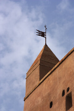 Detail Of The Tower Of The City Of Torrent (Valencia, Spain)