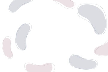 pastel doodles drawing copy space background