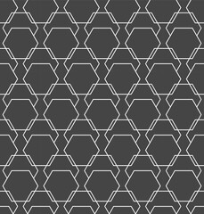 Seamless Elegant Graphic Symmetrical Array Texture. Continuous Decorative Vector Continuous Print Pattern. Repeat Modern 