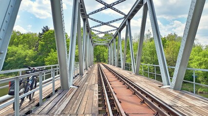 Obraz premium Most kolejowy