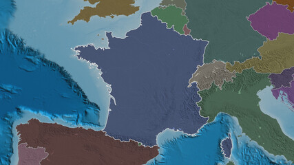 France - overview. Administrative
