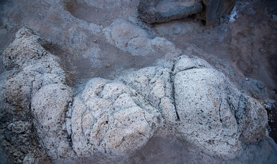 igneous rock from an underwater eruption