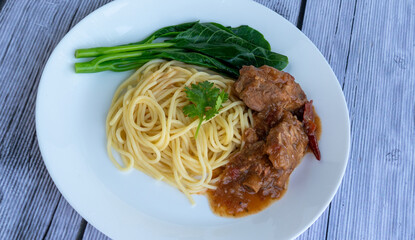 Thai Food Mixed Selections 