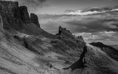 The Quiraing on Isle of Skye, Scotland