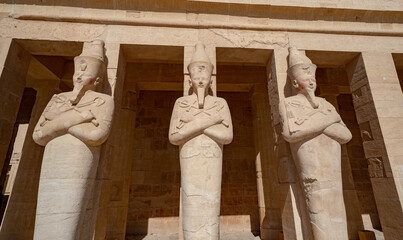 Templo de Karnak em Luxor no Egito 