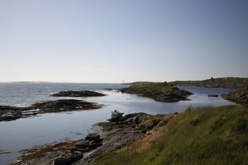 Obraz premium sunset over the sea