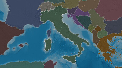 Italy - overview. Administrative