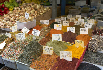 Fototapeta na wymiar spices on the market