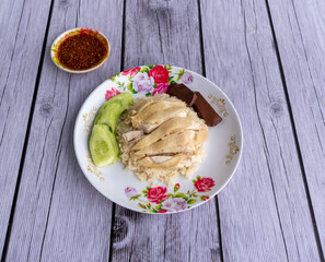 Thai food - Khao Man Ghai Kai 