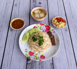 Thai food - Khao Man Ghai Kai 