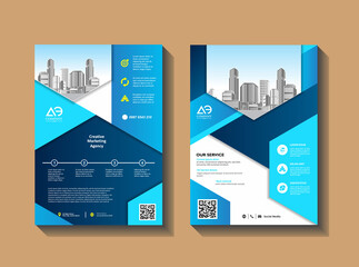 book cover design vector template in A4 size. Annual report. Abstract Brochure design. Simple pattern. Flyer promotion. Presentation cover.
