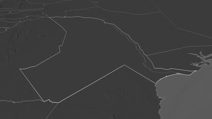 Tana River, Kenya - outlined. Bilevel © Yarr65
