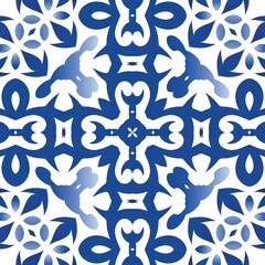 Antique portuguese azulejo ceramic.