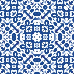 Traditional ornate portuguese azulejo.