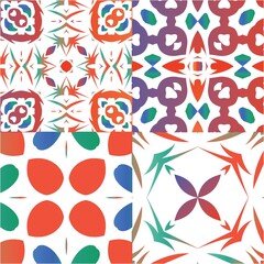 Mexican vintage talavera tiles.