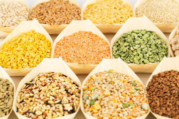 Collection of groats