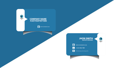 creative corporate business card design template