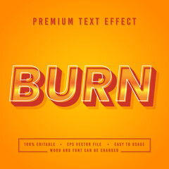 decorative burn Font and Alphabet vector