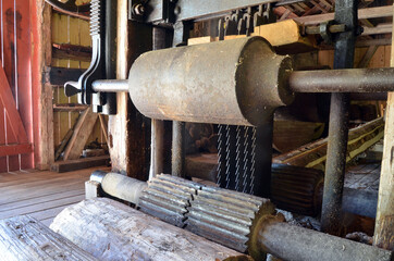 Water sawmill. Norway