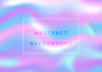 Abstract light colorful party holographic foil background.
